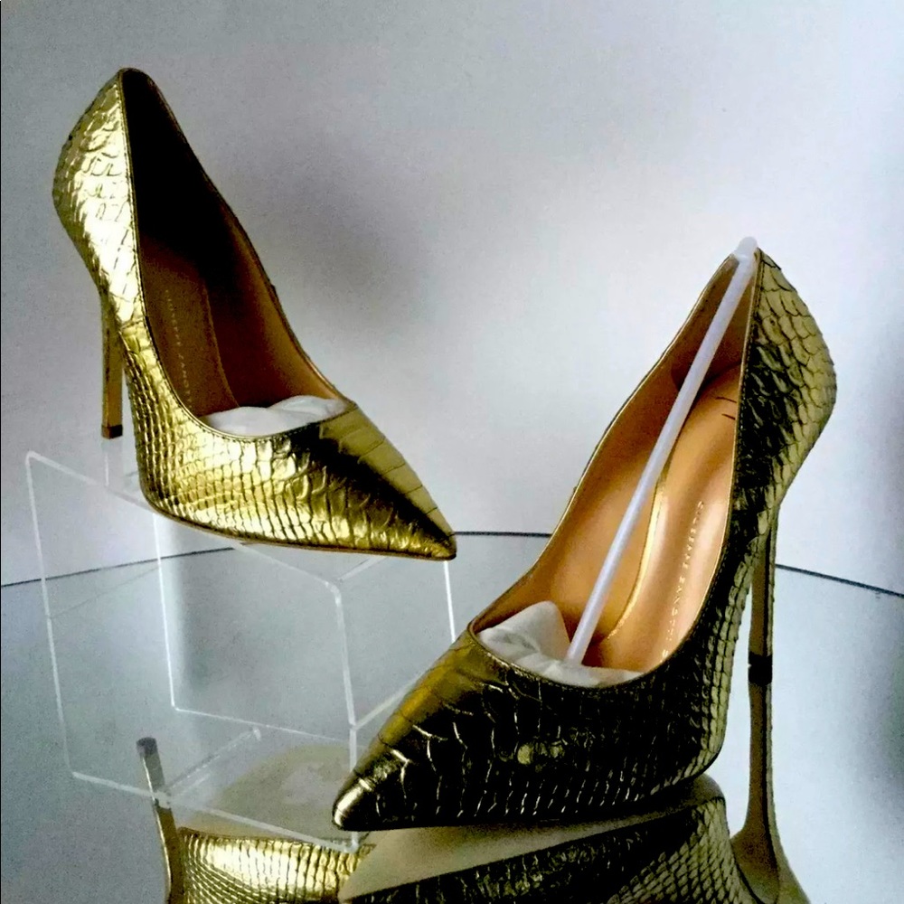 Giuseppe Zanotti golden pump 36.5